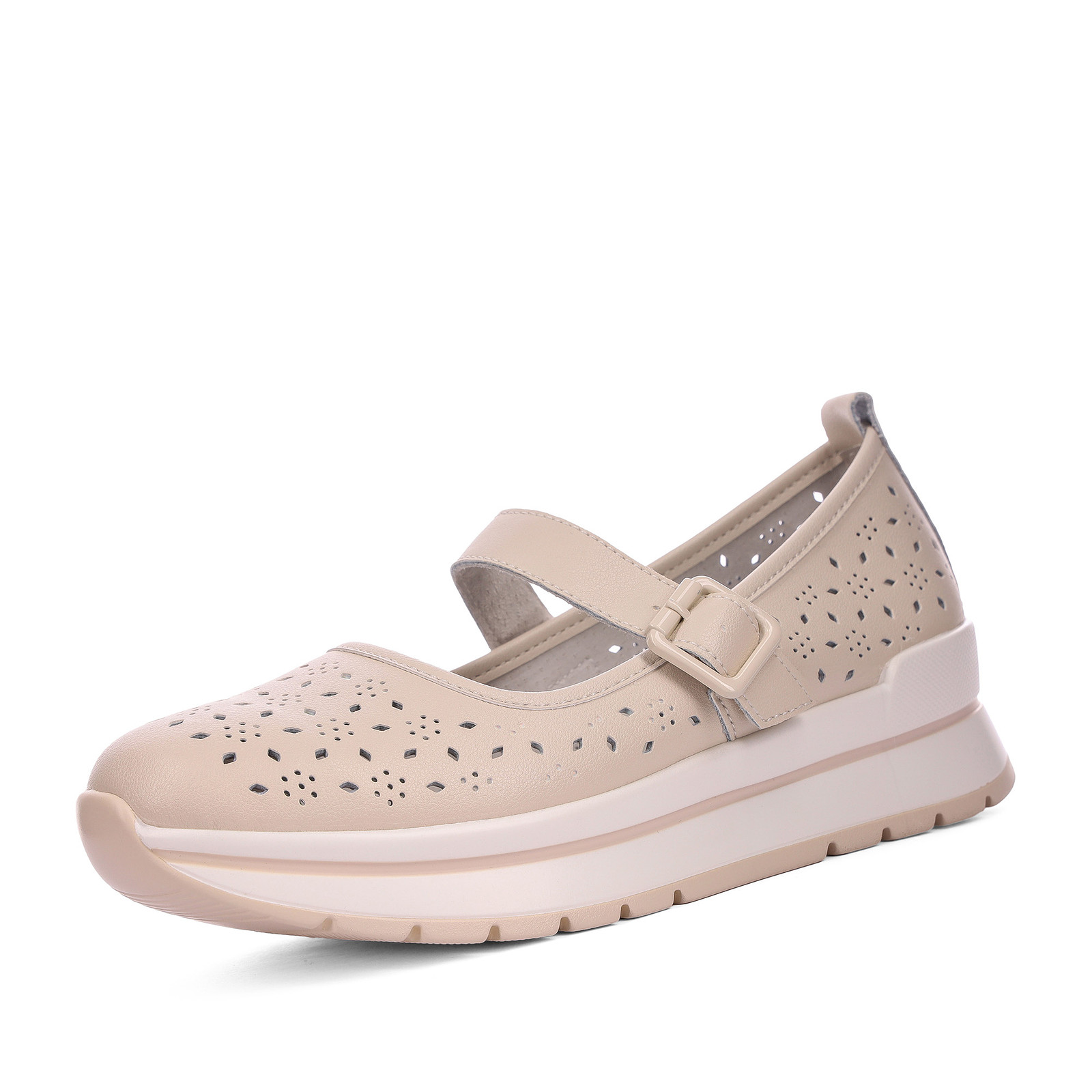

Туфли женские Marisetta 40-41WA-181VT бежевые 40 RU, Бежевый, 40-41WA-181VT