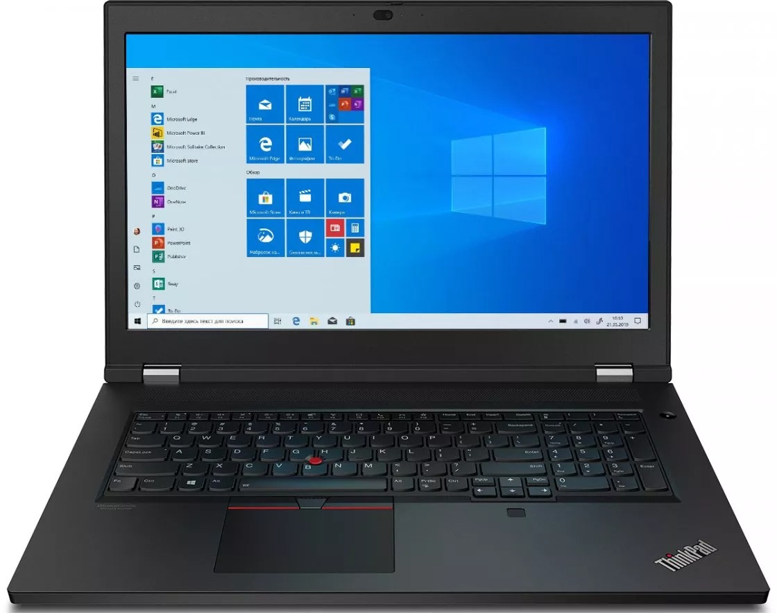 фото Ноутбук lenovo thinkpad p17 gen 1 17.3 (20sn000yrt)