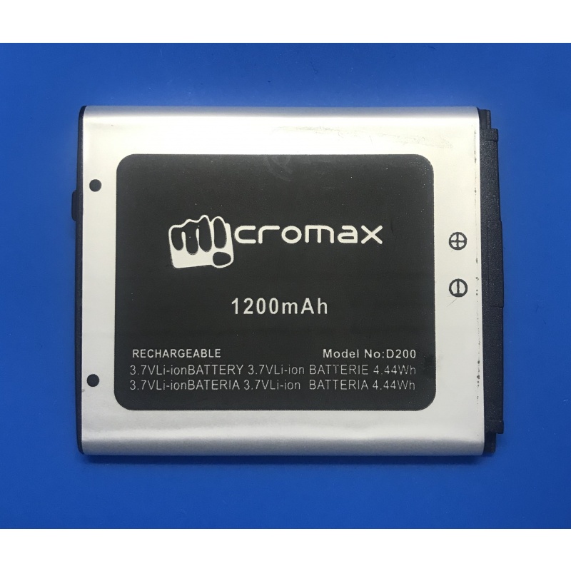 

Аккумулятор для Micromax D200 - 1200 mAh