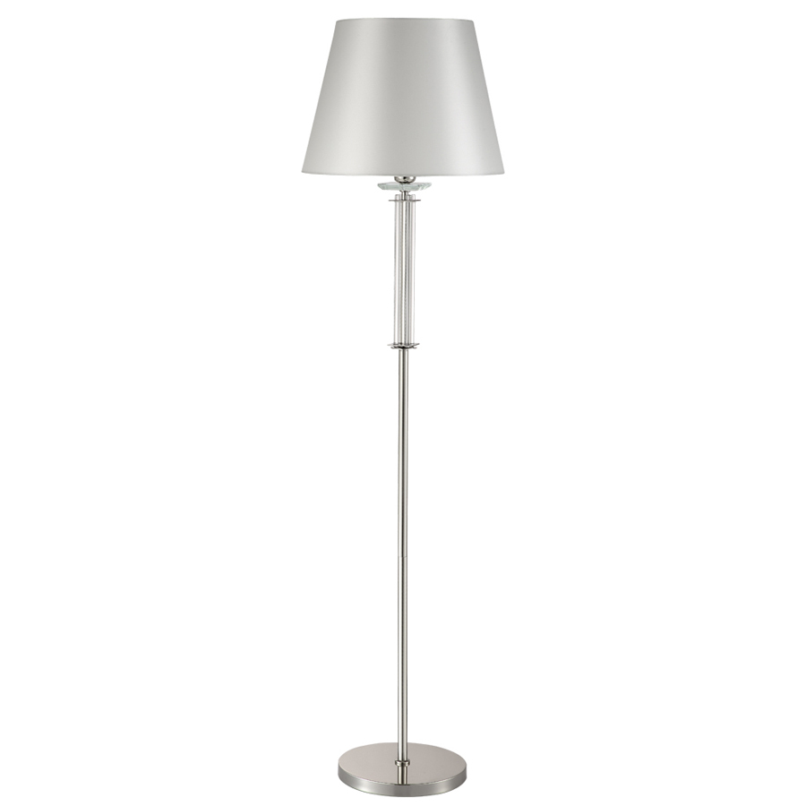 

Торшер Crystal Lux Nicolas PT1 Nickel/White