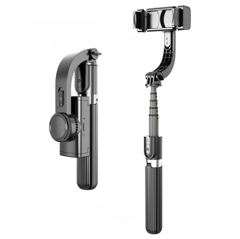 фото Стабилизатор-монопод gimbal stabilizer l08 для смартфона черный baziator