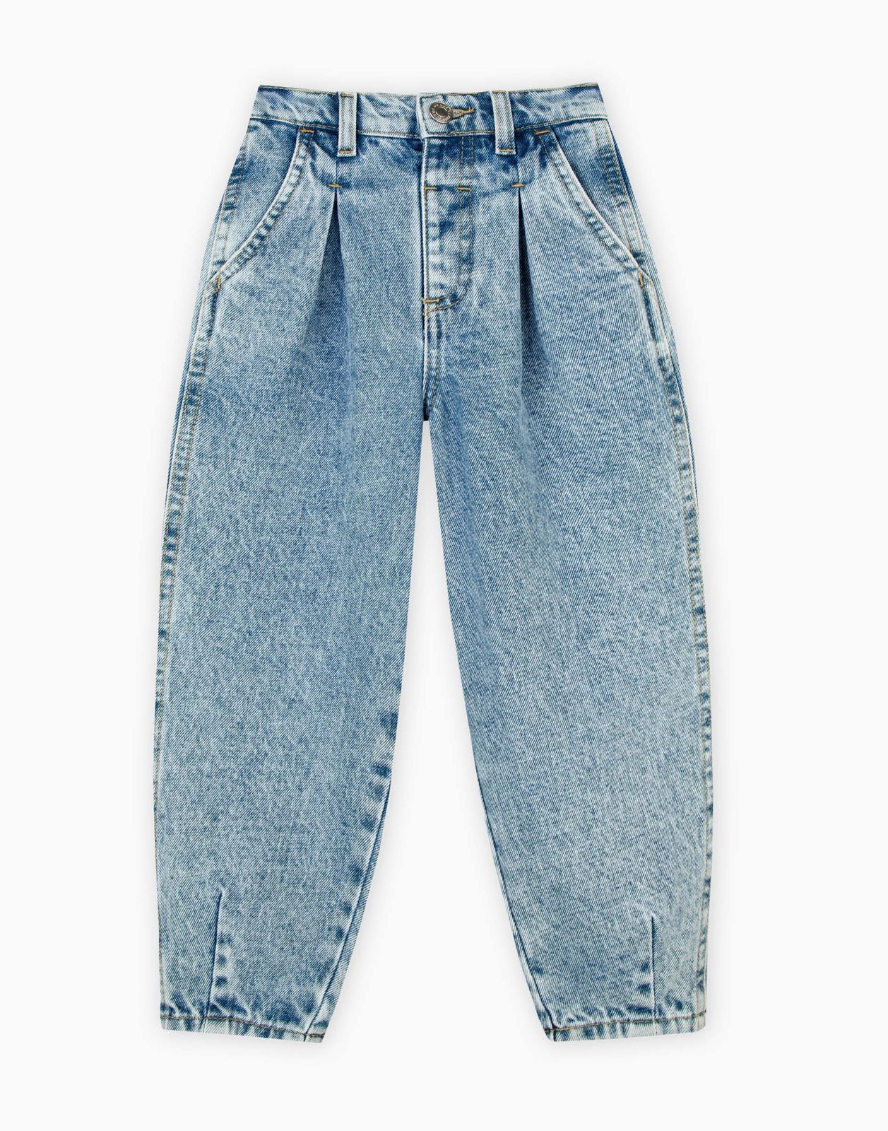 

Джинсы для девочки Gloria Jeans GJN034217 синий /медиум айс/ 7-8л/128, GJN034217
