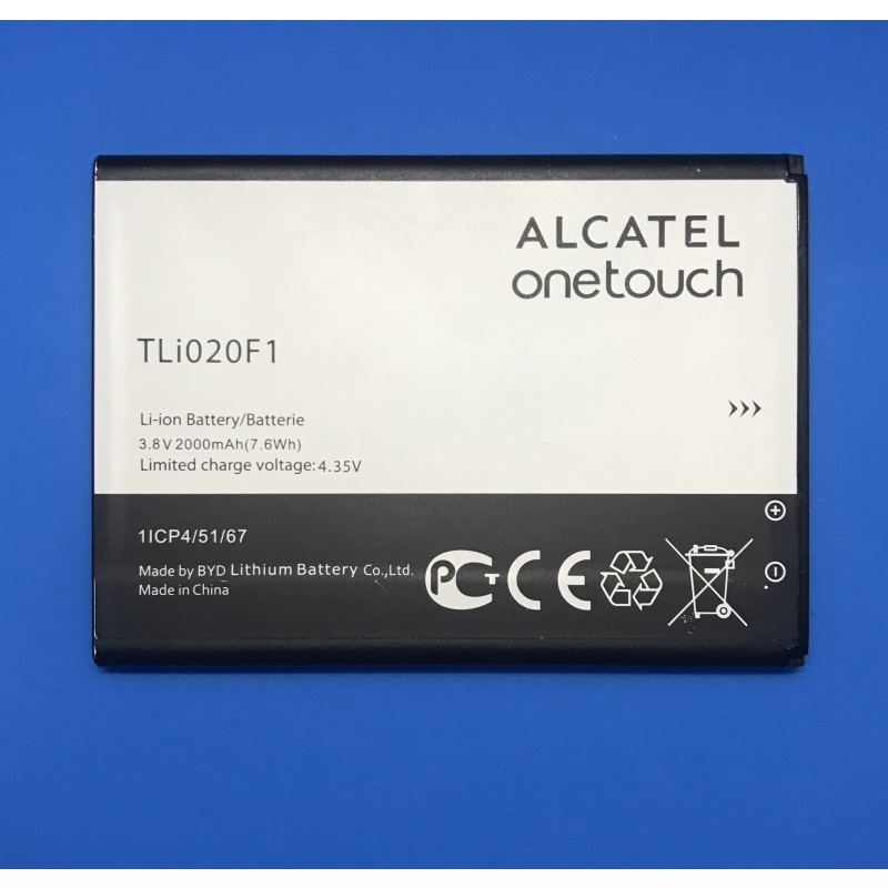 

Аккумулятор TLi020F1 для Alcatel One Touch 7041D - 2000 mAh