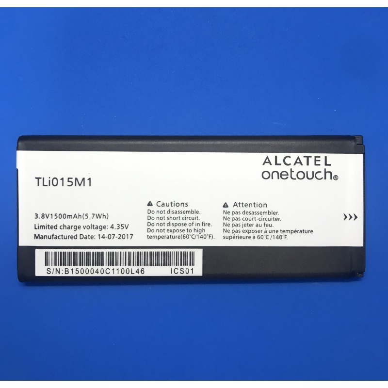 

Аккумулятор TLi015M1 для Alcatel One Touch PIXI 4 4034D - 1500 mAh