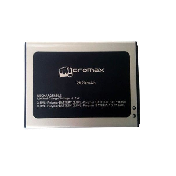 

Аккумулятор S5300 для Micromax Q355 - 2820 mAh, Черный