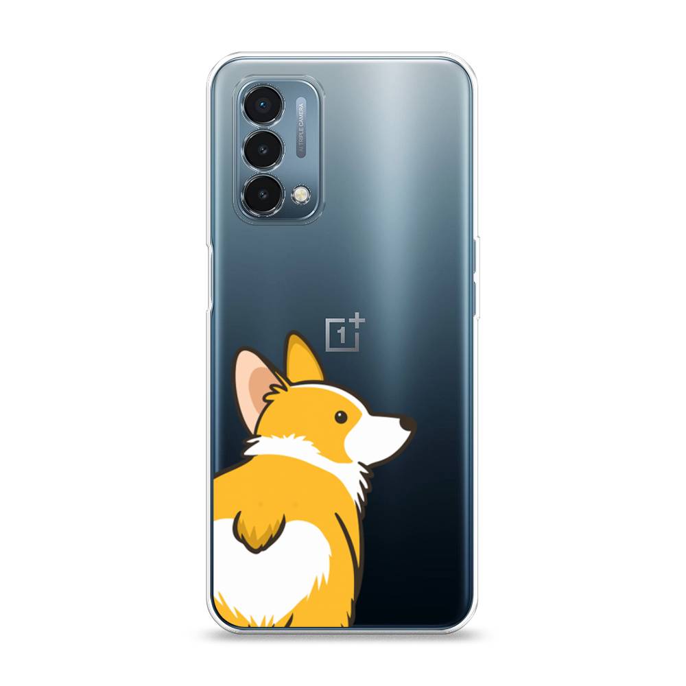 

Чехол Awog на OnePlus Nord N200 5G / ВанПлас Nord N200 5G "Корги следуй за мной", Желтый;бежевый;белый, 152250-2