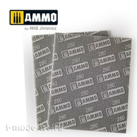 

AMIG8558 Ammo Mig Шлифовальная губка (280) / SANDING SPONGE SHEET (280)