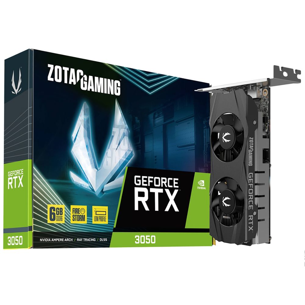 

Видеокарта ZOTAC NVIDIA GeForce RTX 3050 (ZT-A30510L-10L), GeForce RTX 3050