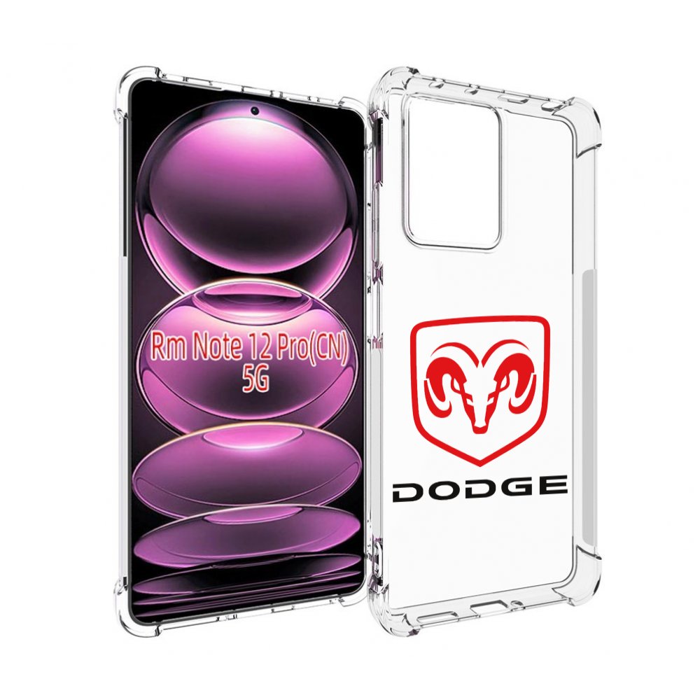 

Чехол MyPads dodge-2 мужской для Xiaomi Redmi Note 12 Pro, Прозрачный, Tocco