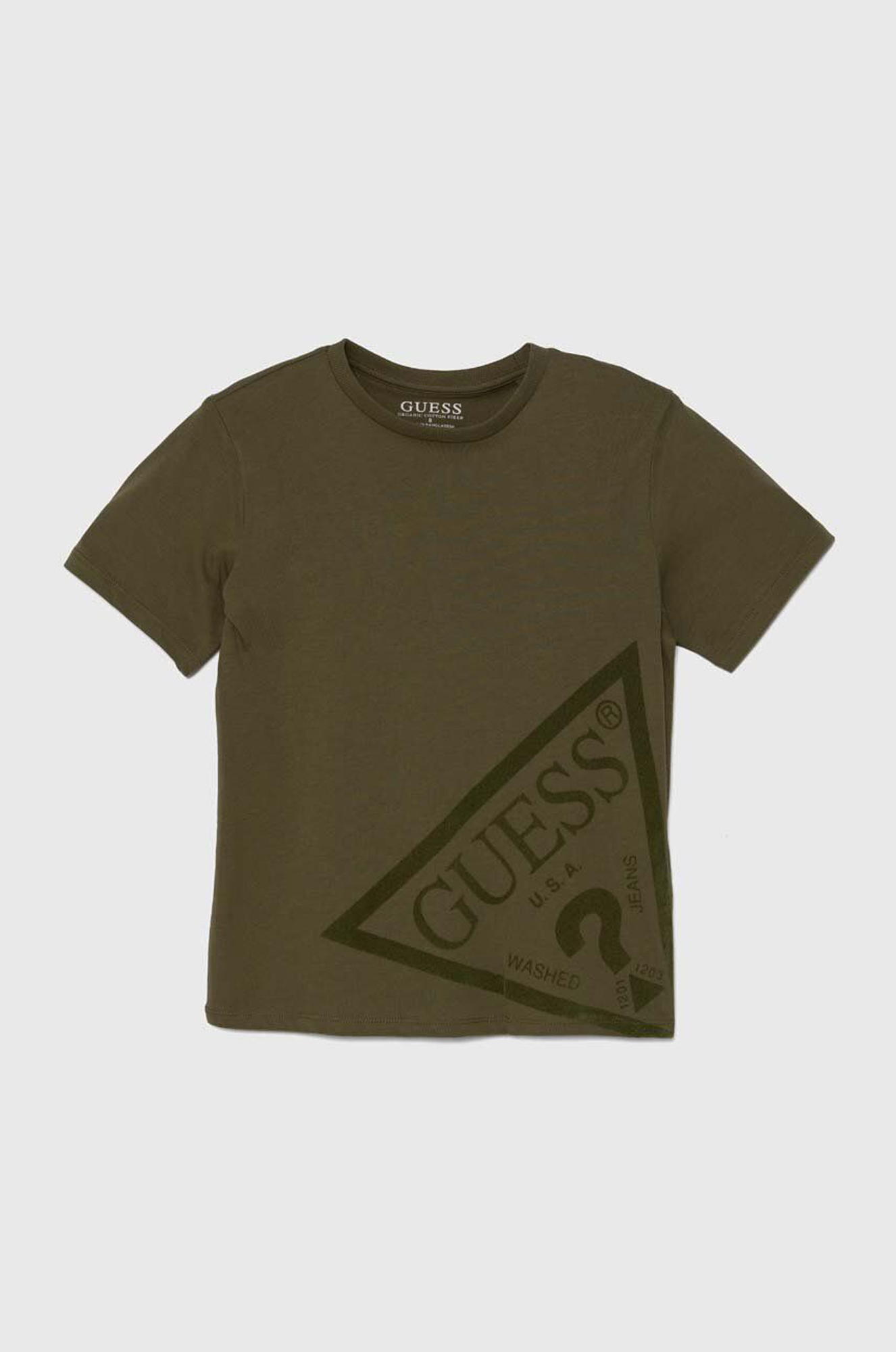 

Футболка детская для мальчиков Guess L4YI32K8HM4 зеленая 18, Зеленый, L4YI32K8HM4