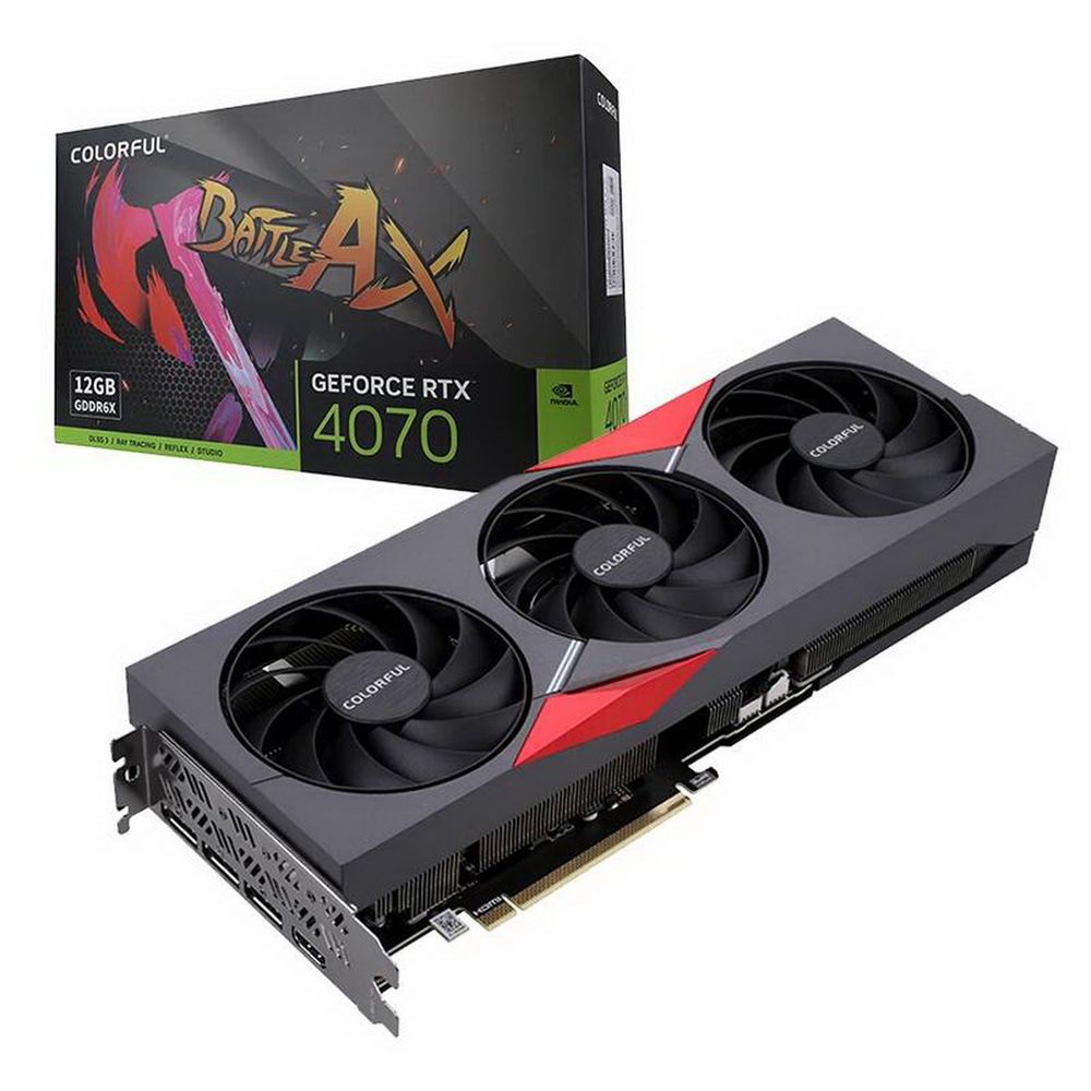 

Видеокарта Colorful NVIDIA GeForce RTX 4070 NB EX-V, GeForce RTX 4070 NB EX-V