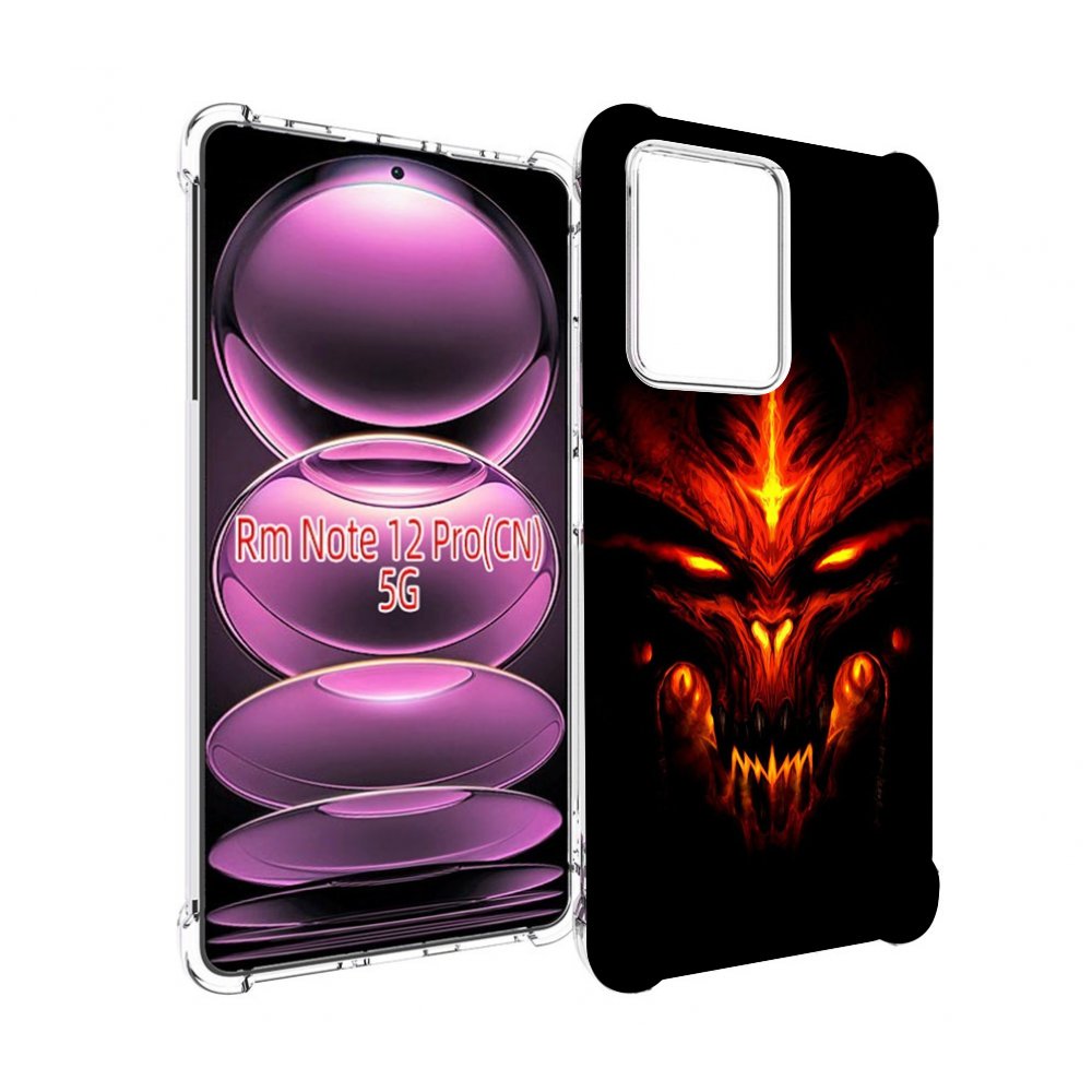 

Чехол MyPads diablo-3 для Xiaomi Redmi Note 12 Pro, Прозрачный, Tocco