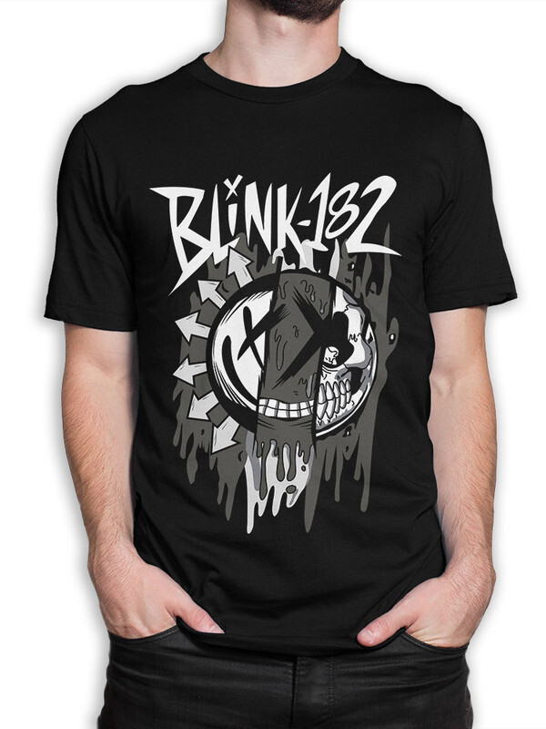 фото Футболка мужская design heroes лого blink-182 черная s