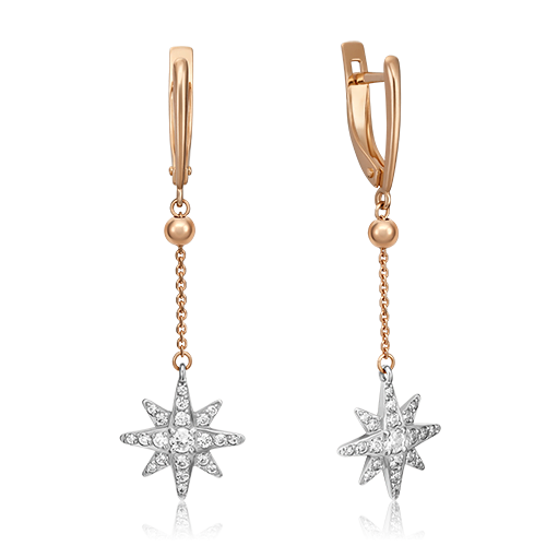 

Серьги из золота с фианитом PLATINA jewelry 02-4420-00-401-1111-24_0, 02-4420-00-401-1111-24_0