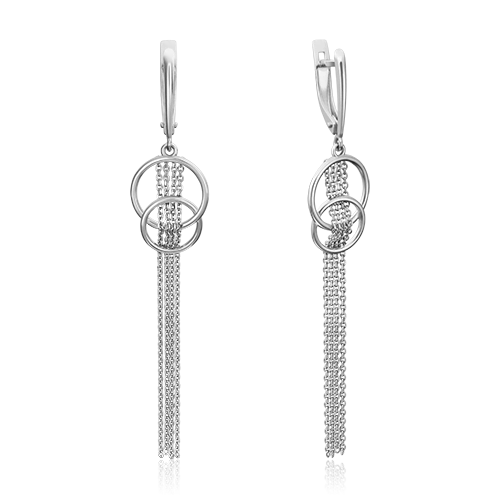 

Серьги из серебра PLATINA jewelry 02-4418-00-000-0200-68_0, 02-4418-00-000-0200-68_0