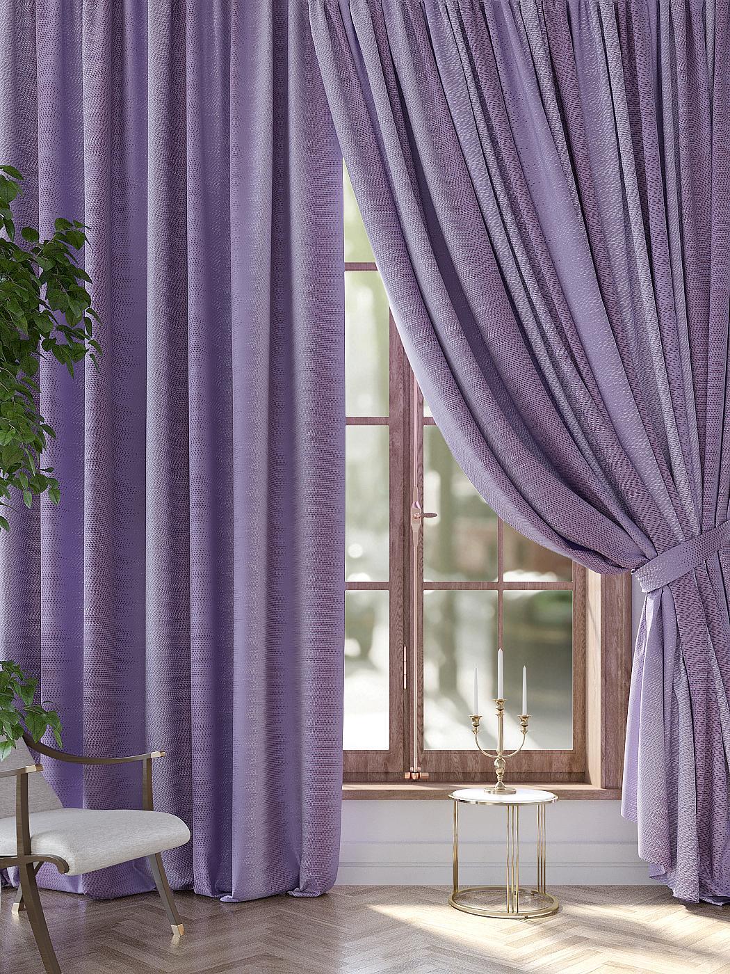 

Комплекты штор AT HOME / шторы в комнату 300х320 см / Дарос (фиолетовый), 964019
