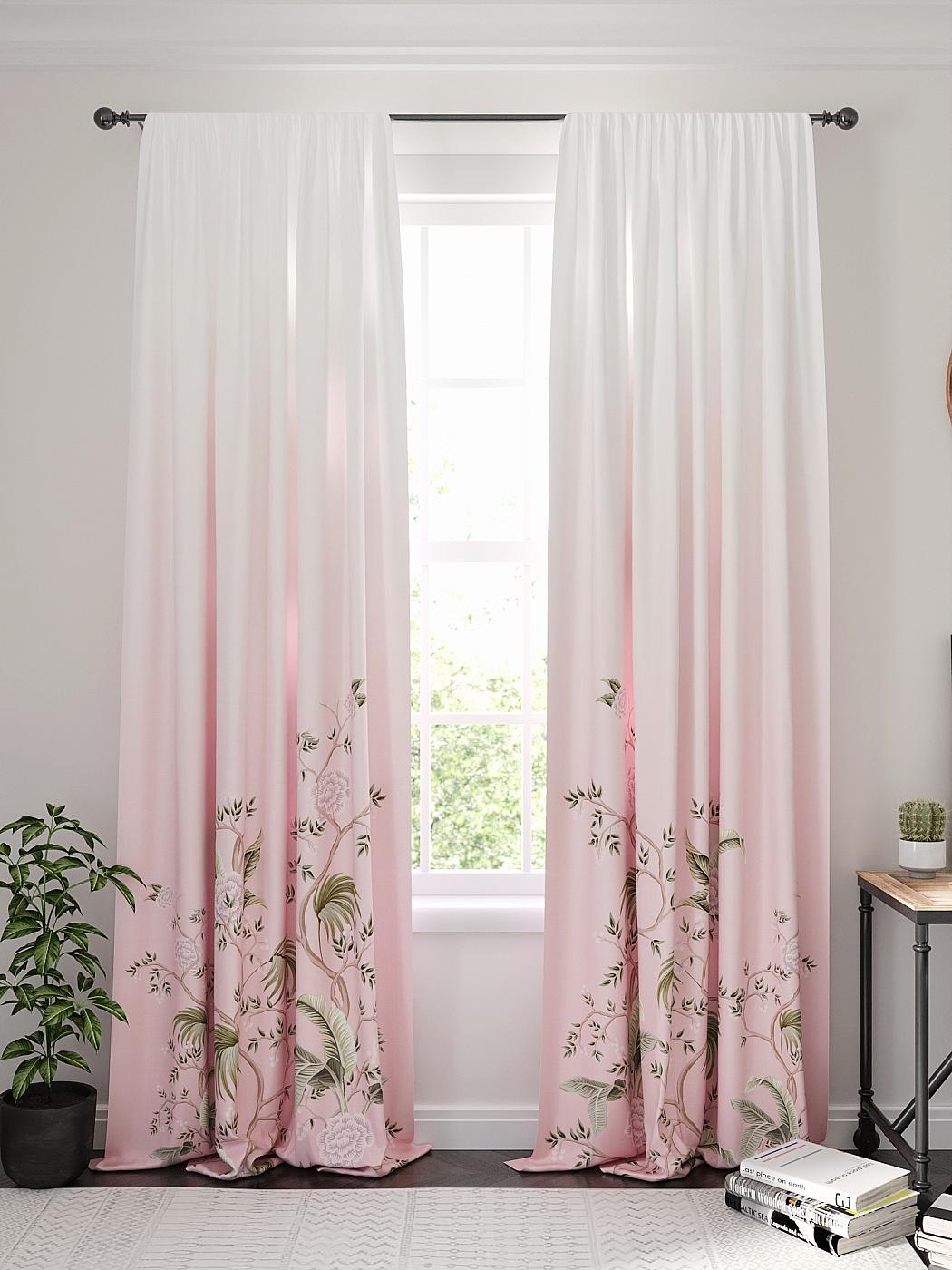 

Комплекты штор AT HOME / шторы в комнату 150х270 см / Лирениос (розовый), 955169