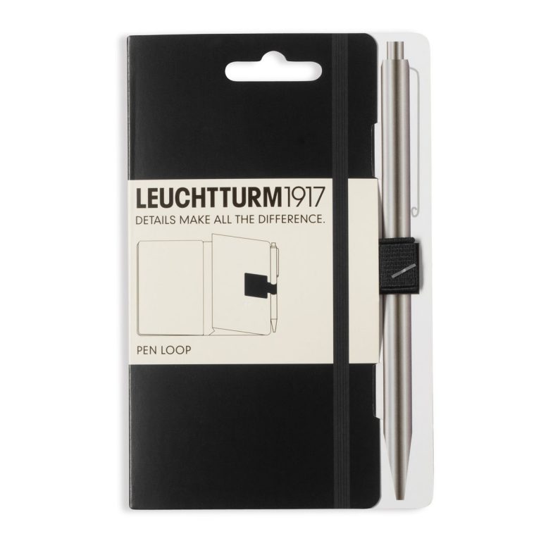 фото Петля самоклеящаяся pen loop для ручек на блокноты leuchtturm цвет черный leuchtturm1917