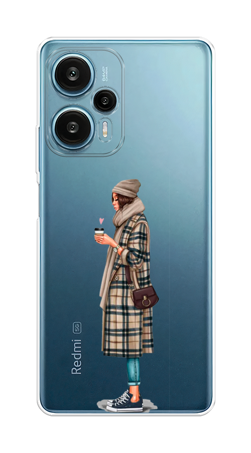 

Чехол на Xiaomi Redmi Note 12 Turbo "Утренний кофе", Коричневый;бежевый, 318450-6