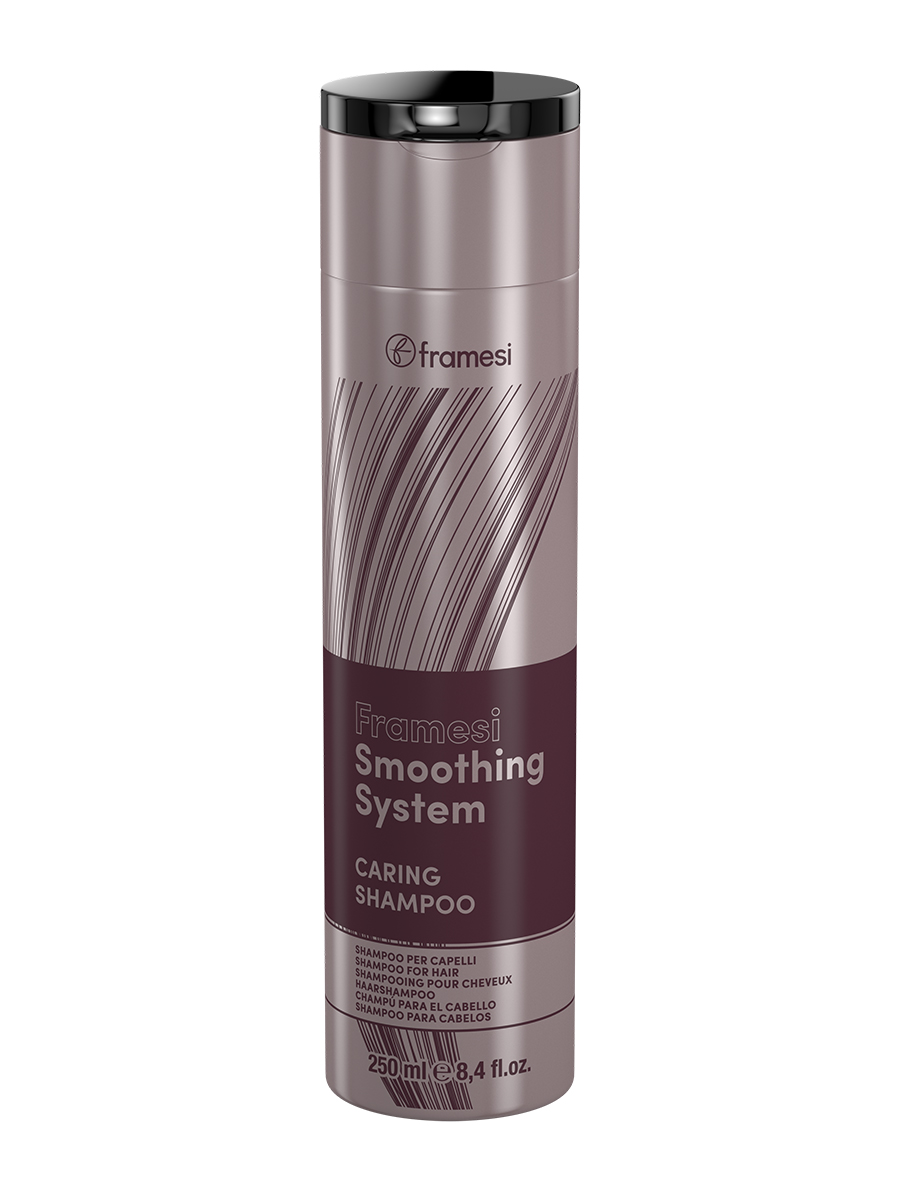 Шампунь для домашнего ухода, разглаживающий Framesi smoothing system caring shampoo 250мл nioxin cleanser system 5 очищающий шампунь система 5 300 мл
