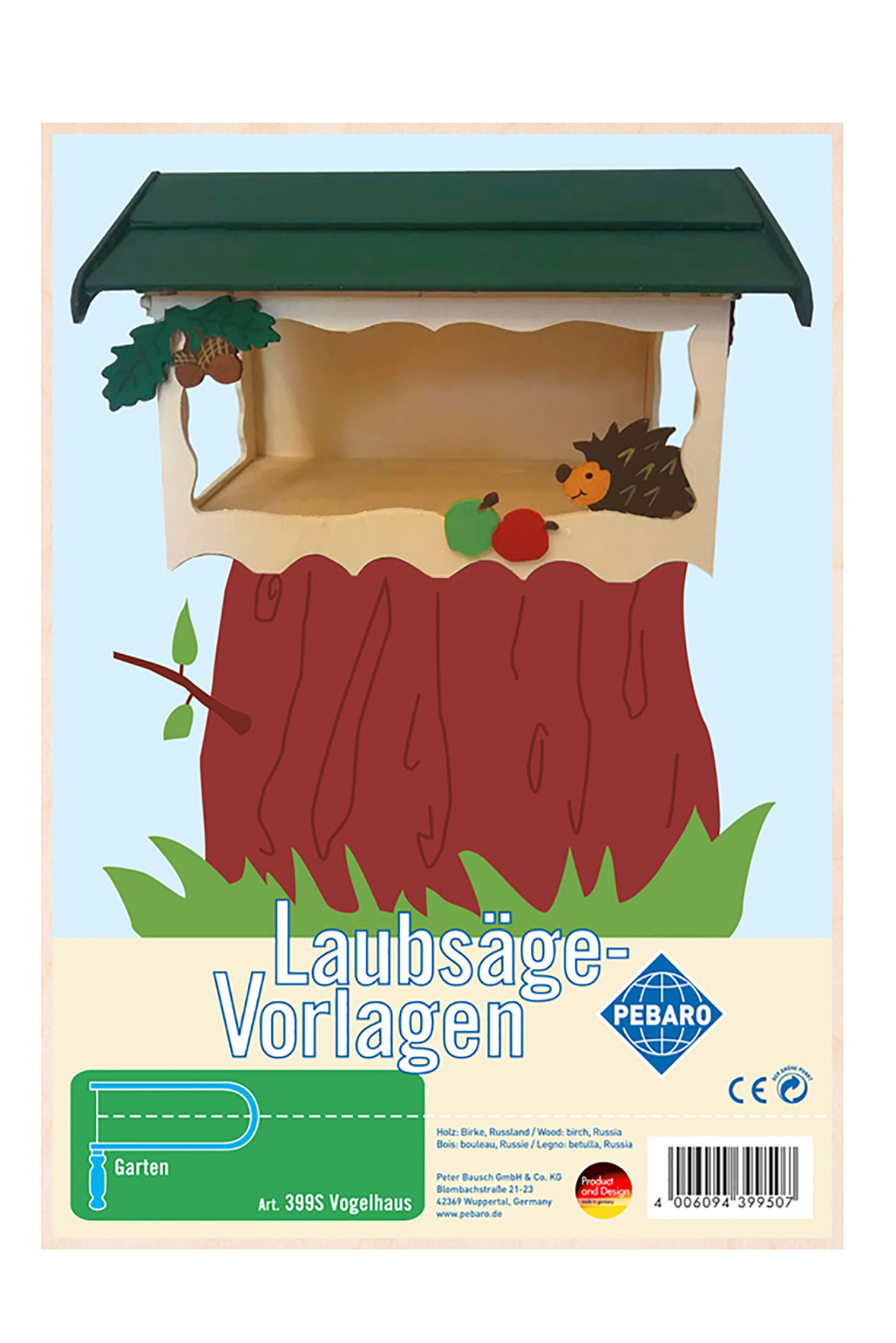 Набор для изготовления кормушки для птиц Pebaro (399S)