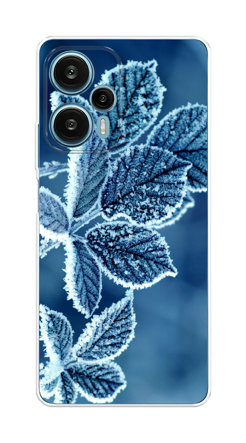 

Чехол на Xiaomi Redmi Note 12 Turbo "Зима 6", Бирюзовый;белый, 318450-2