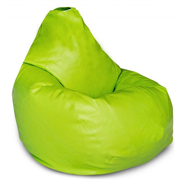 фото Кресло-мешок салатовая экокожа 3xl dreambag