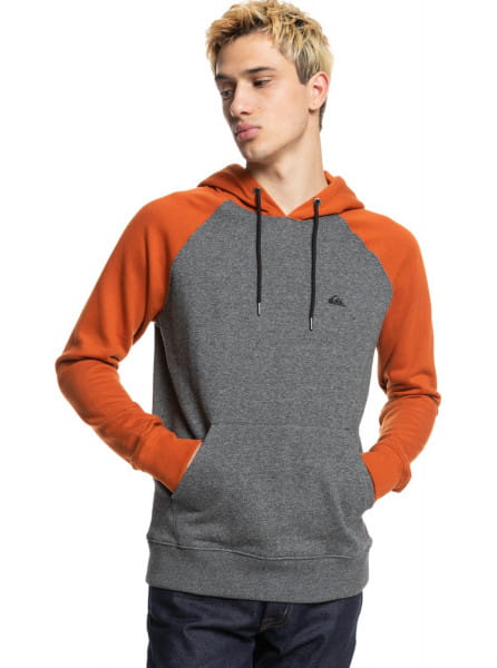 

Худи мужское Quiksilver EQYFT04470 серое 2XL, EQYFT04470