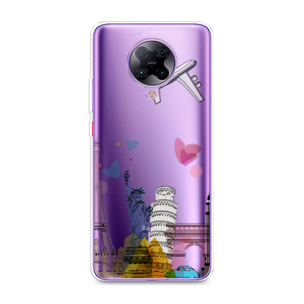 

Чехол Awog на Xiaomi Redmi K30 Pro/F2 Pro "Самолет путешествий", Разноцветный, 38850-10