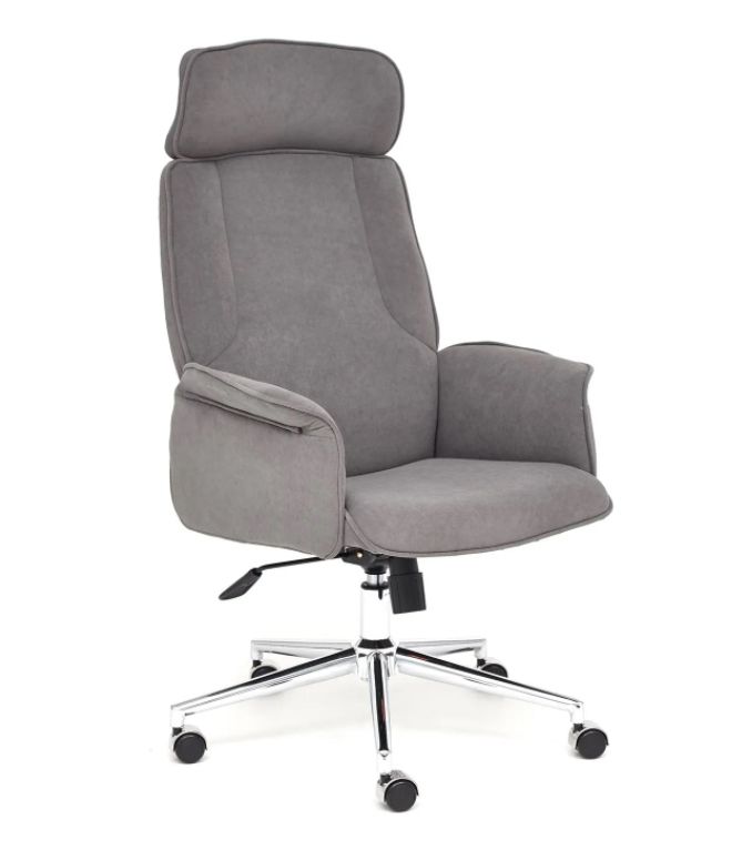 

Компьютерное кресло TetChair CHARM флок , серый, 29, Серебристый;серый