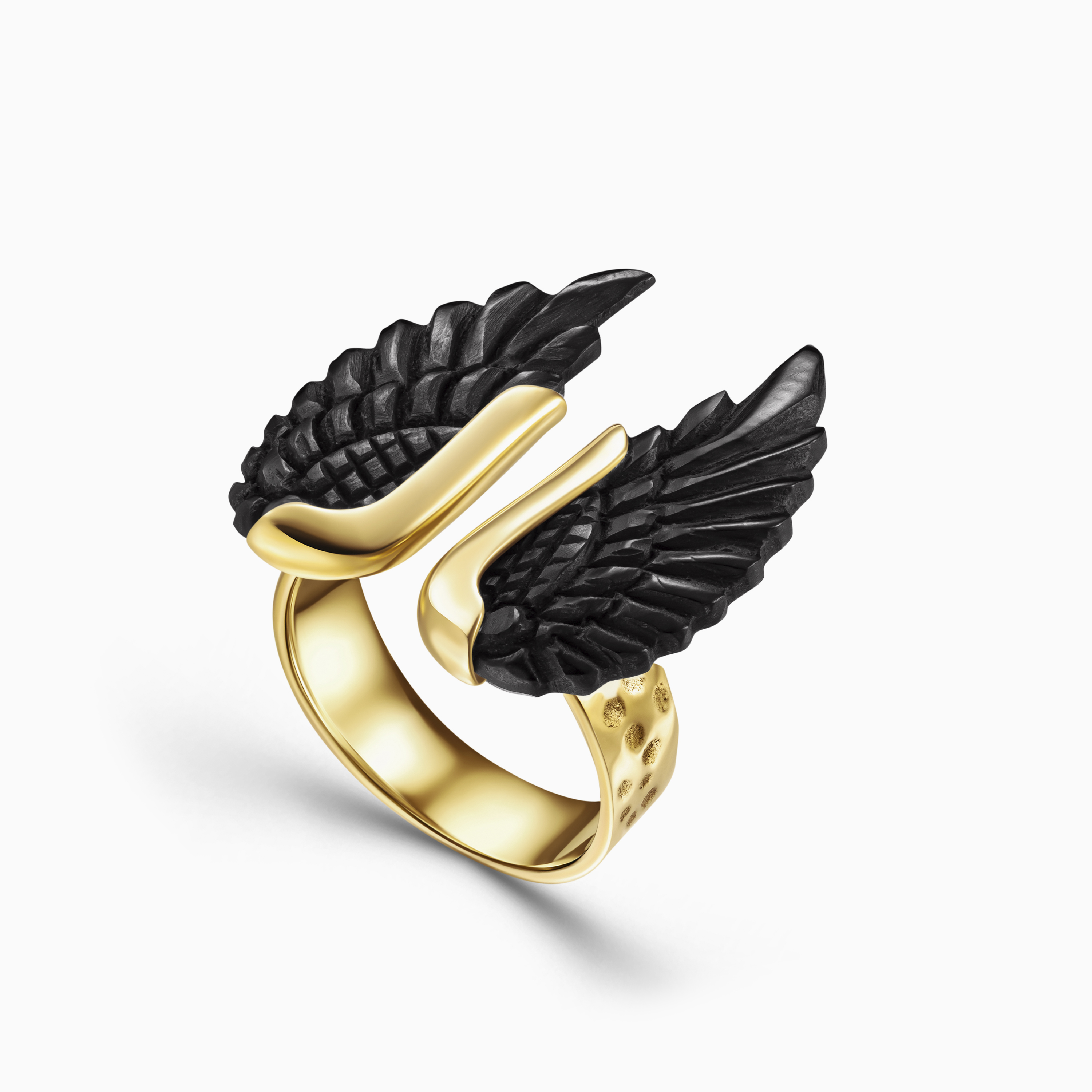 

Кольцо из латуни Onna jewellery RF, рог, RF