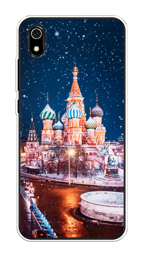 

Чехол на Xiaomi Redmi 7A "Москва 1", Коричневый;синий;белый, 35450-1