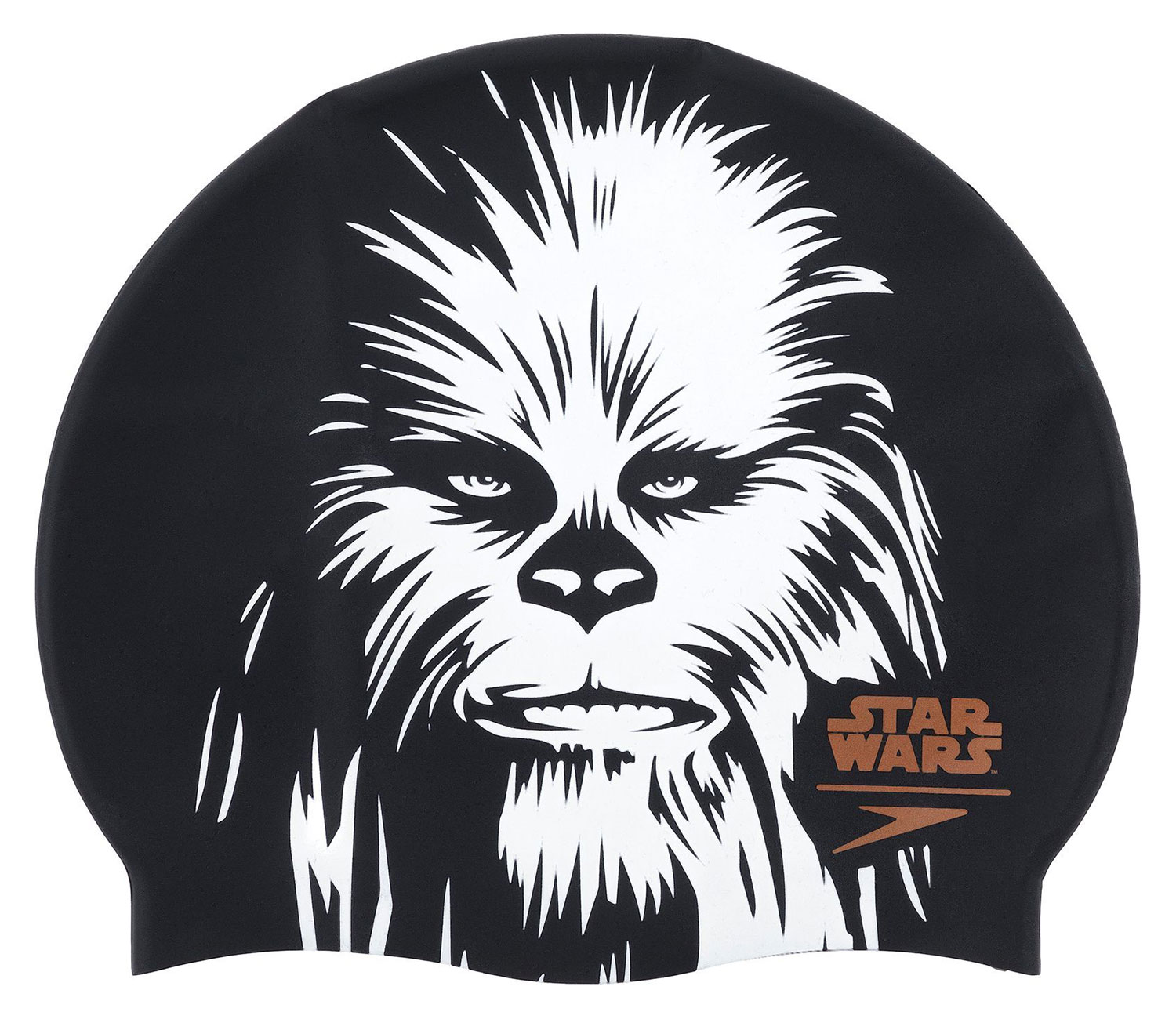

SPEEDO Star Wars Slogan Print Cap шапочка (C743) чер/бел, Черный;белый, Star wars slogan print cap