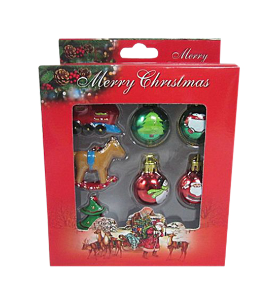 

Елочная игрушка Snowmen Merry christmas Е94501 7 шт. разноцветный, Merry christmas