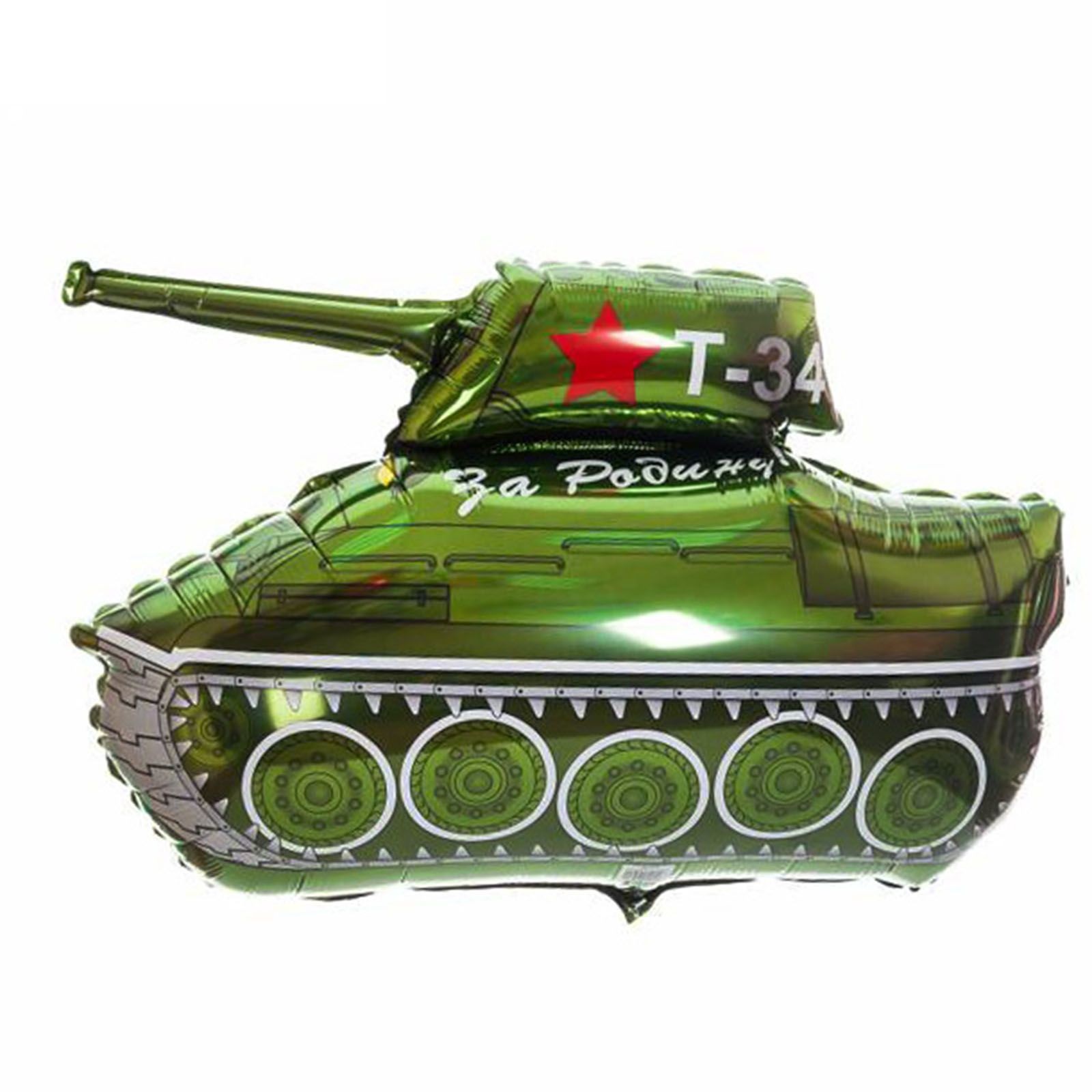 фото Шар фольгированный 32" «за родину! танк т-34» flexmetal