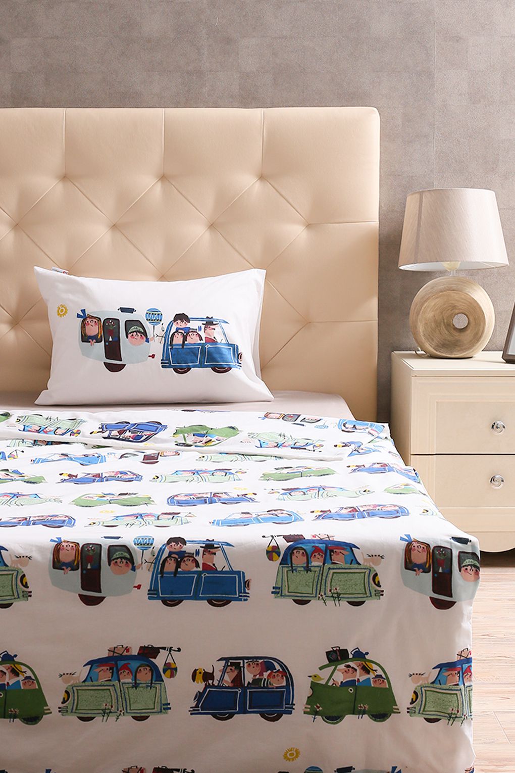 

Комплект постельного белья Beddinghouse Vakantie 1,5 спальное 150x210/50x70 см