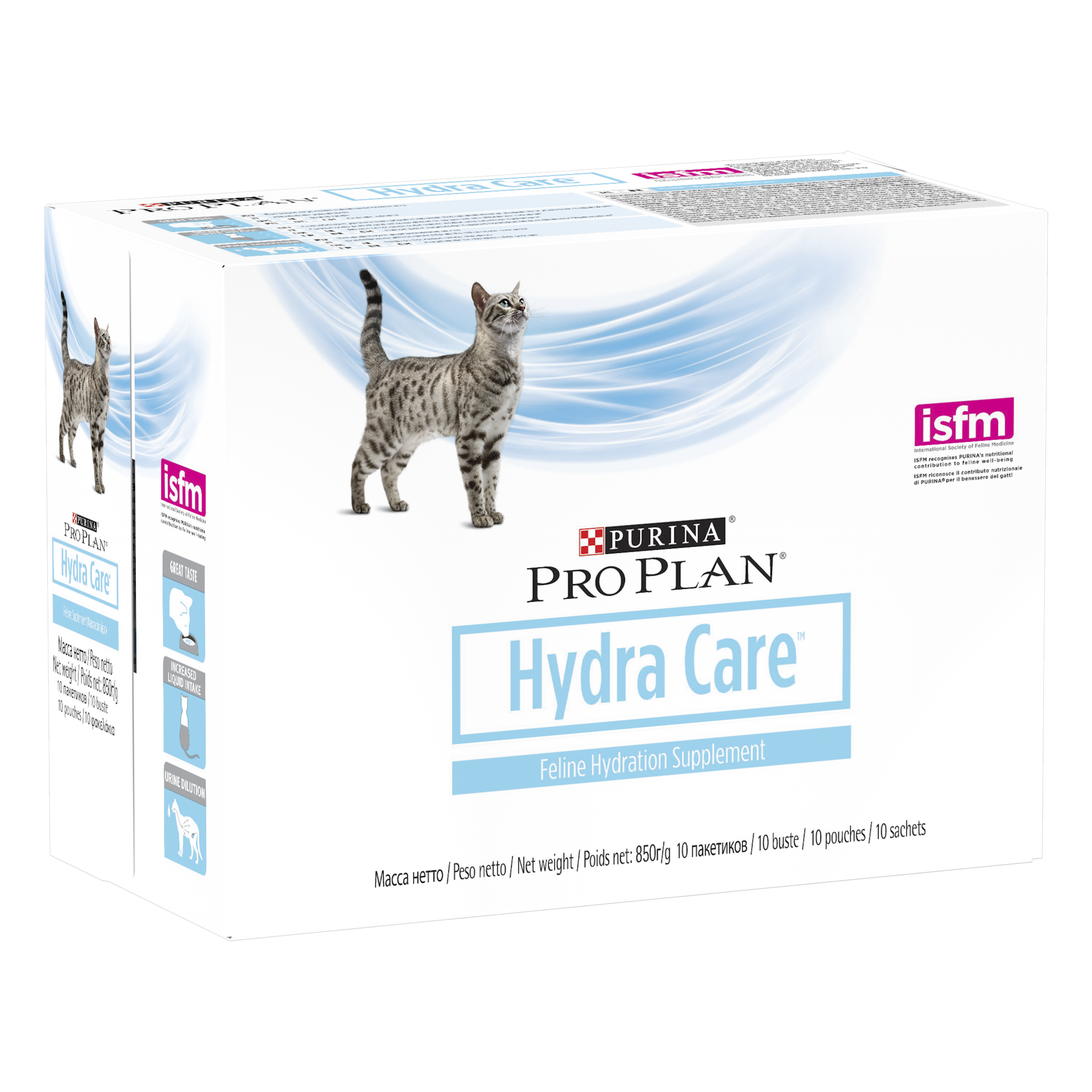 фото Влажный корм для кошек pro plan veterinary diets hydra care, 60шт, 85гр