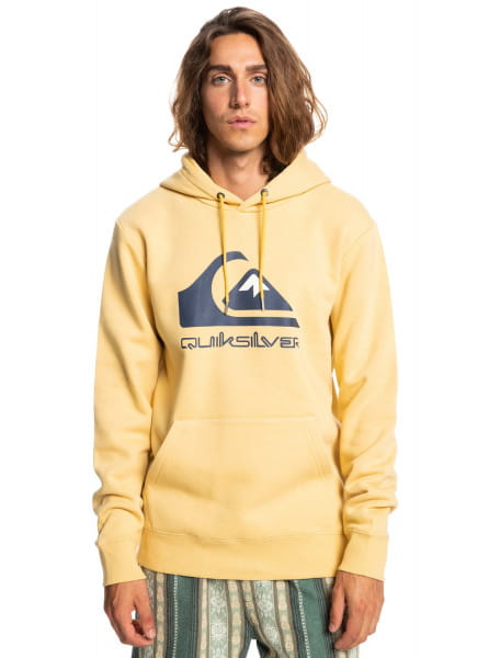 

Худи мужское Quiksilver EQYFT04450 оранжевое S, Оранжевый, EQYFT04450