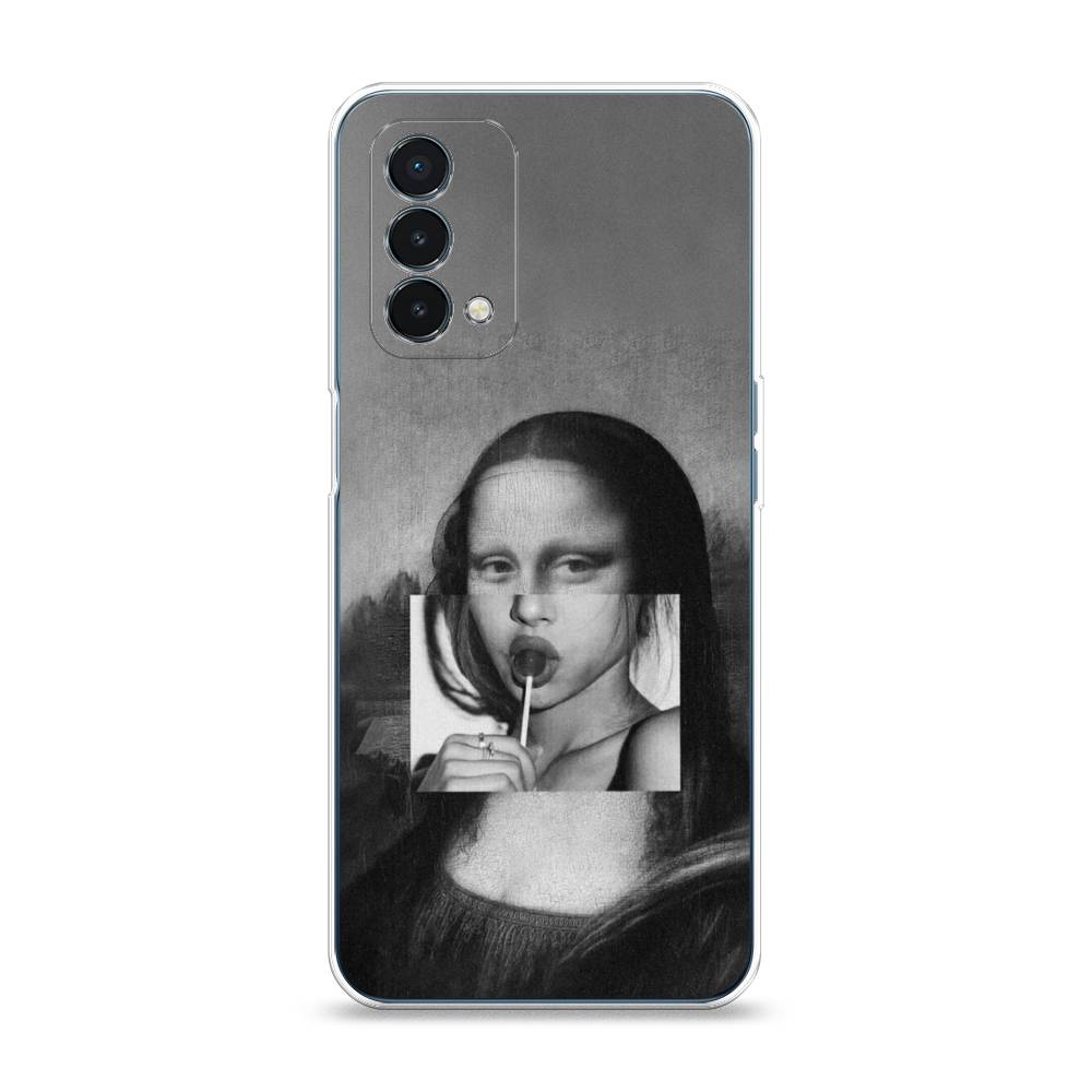 

Чехол Awog на OnePlus Nord N200 5G / ВанПлас Nord N200 5G "Mona Lisa sucking lollipop", Серый, 152250-9
