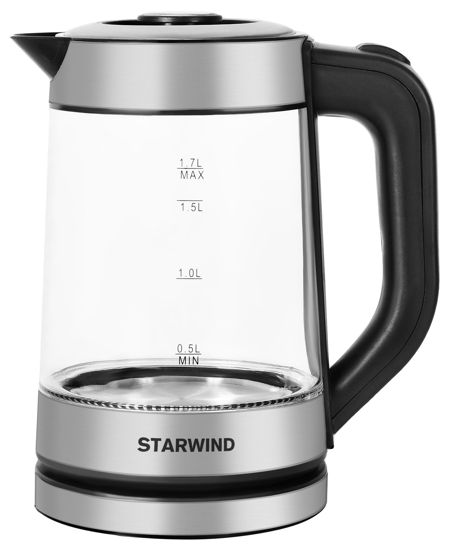 фото Чайник электрический starwind skg3081 silver