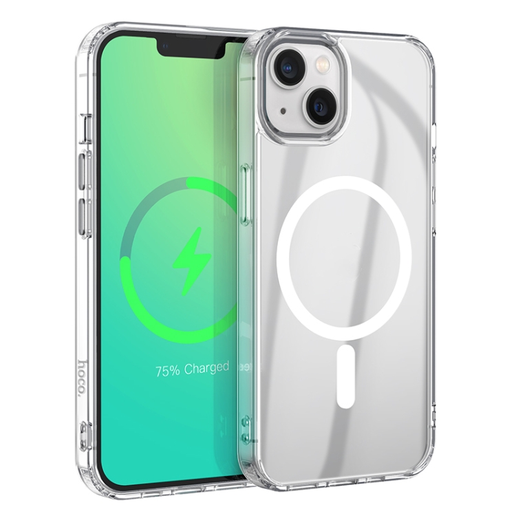 

Силикон Hoco Light для iPhone 13 MageSafe прозрачный