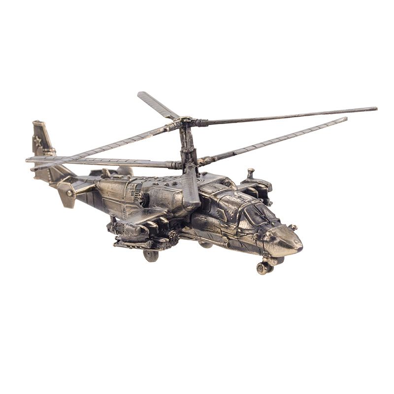 

Статуэтка Вертолёт КА-52 Аллигатор1:100 на подставке Пятигорская Бронза 95501, Бронзовый, 95501
