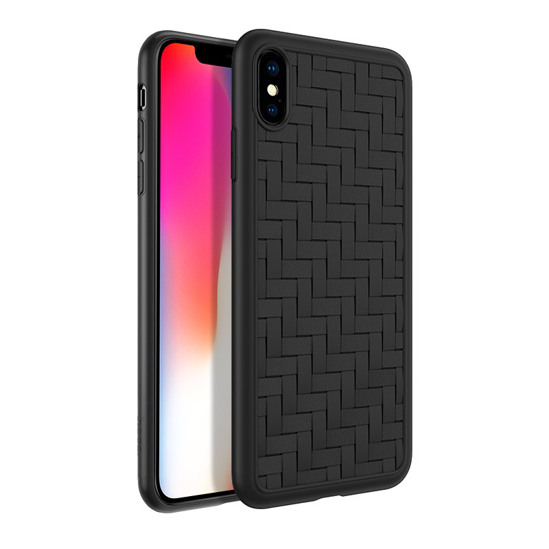 

Накладка Hoco Tracery series TPU soft case для iPhone Xs Max черная, Черный