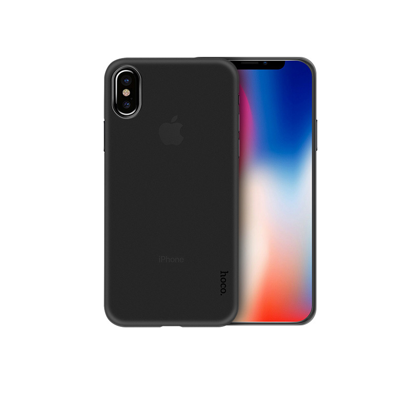 фото Накладка hoco thin series pp case для iphone xs max jet,черная