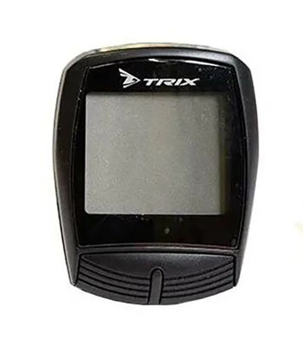Велокомпьютер TRIX беспроводной, 13 функций, с подсветкой экрана, черный (100)
