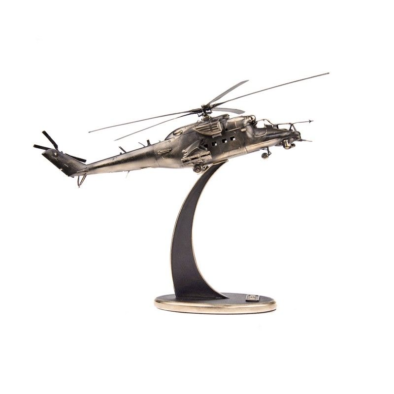 

Статуэтка Вертолёта Ми-35М1:72 Пятигорская Бронза 96727, Бронзовый, 96727