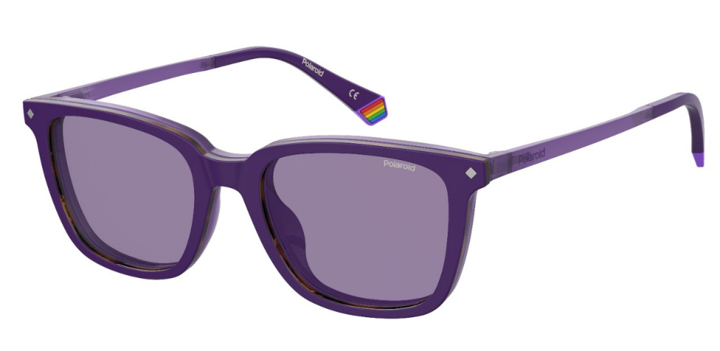 фото Солнцезащитные очки мужские polaroid 6136/cs, фиолетовый