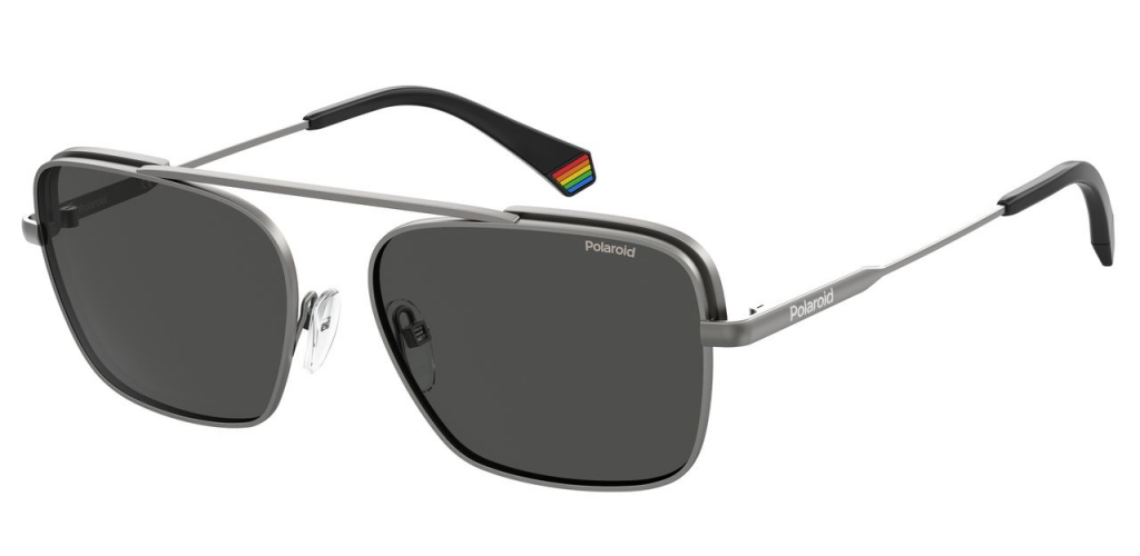 фото Солнцезащитные очки мужские polaroid 6131/s, серый