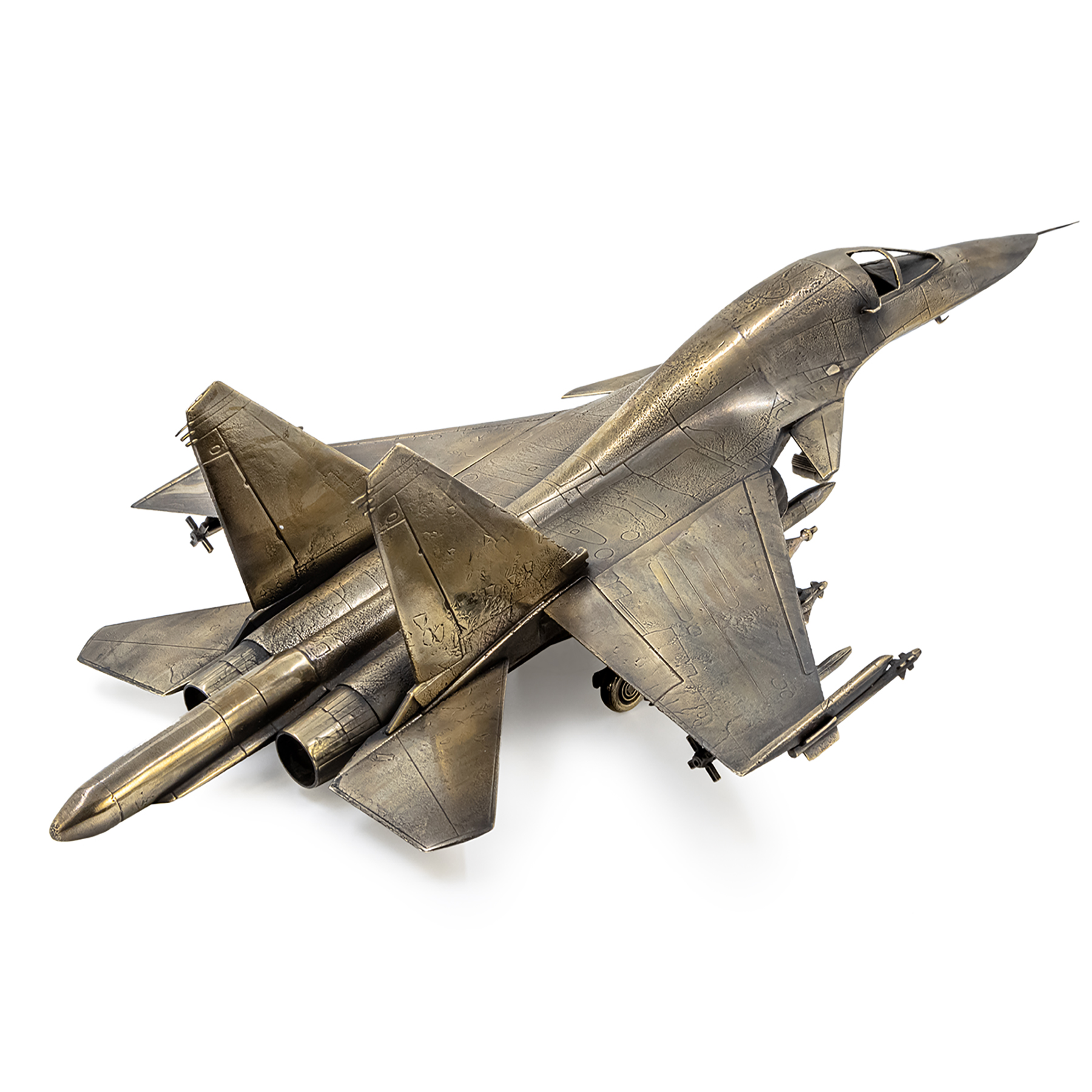 

Статуэтка Самолета СУ-34 1:72 Пятигорская Бронза 11263, Бронзовый, 11263
