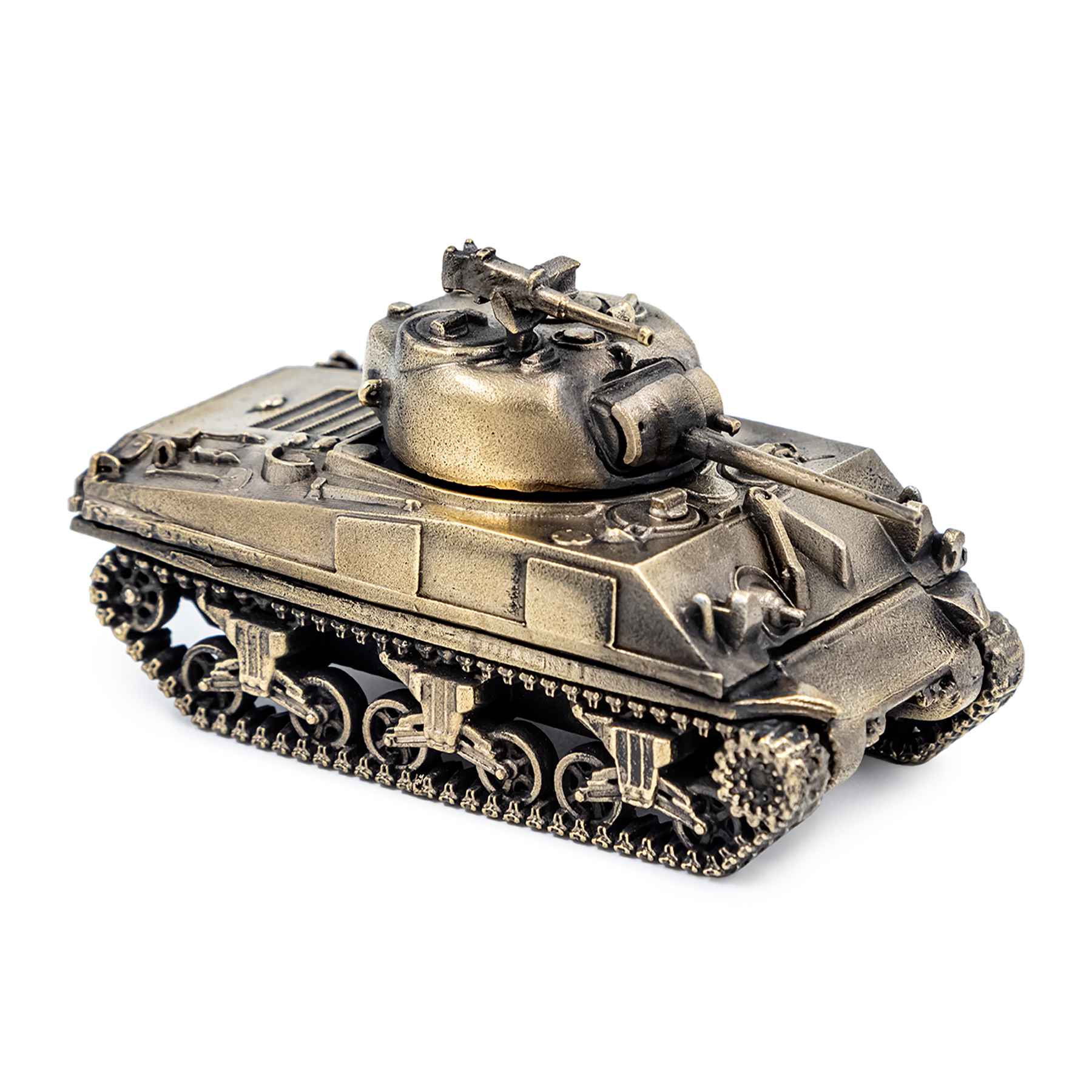 

Статуэтка Танка SHERMAN M4A1 1:72 Пятигорская Бронза 96840, Бронзовый, 96840
